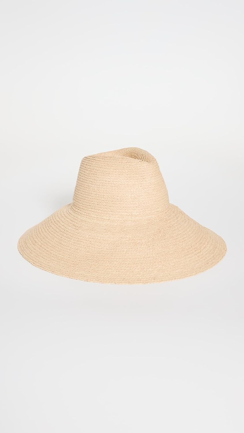 Janessa Leone Women's Tinsley Straw Hat Small Natural